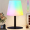 SONVIEE Lampe de Table avec Télécommande Sans Fil Variable Ambiente RGB Changement de Couleur Rechargeable Hauteur Réglable Bouteille Lampe de Chevet
