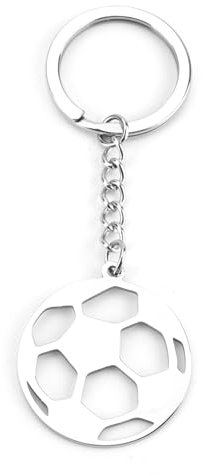 MUCOOS Fußball-Schlüsselanhänger, Hohles Design, Sportstil, Personalisierter Schlüsselanhänger,Geschenk Einschulung Junge,Schlüsselanhänger Kinder,Süße Geschenke,Geschenk Kollegin