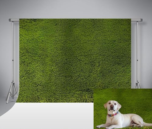 Kate 10x6.5ft/3x2m Green Photo Background Grassland Backdrop for Portrait Photography Microfiber Outdoor Backdrop for Photo Studio Photography Props