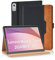 Varohix Tablet Case for Lenovo Nook 9 Tablet 2024 / Lenovo Tab M9 TB-310FU 2023 Multi-Angle Stand Flip Folio Cover PU Leather with Card Pocket Tab M9 Case, Black