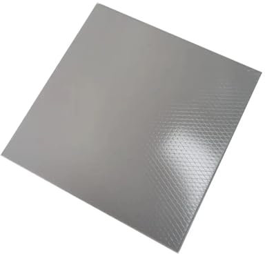 Dämmmatte 80x4 0/100x100mm 24W/MK GPU CPU Thermal Pad Kühlkörper Kühl Leitfähiges Silikon Pad Thermal Pad Wärmedämmung Isolierung(21W 100x100mm,0.5mm Thickness)