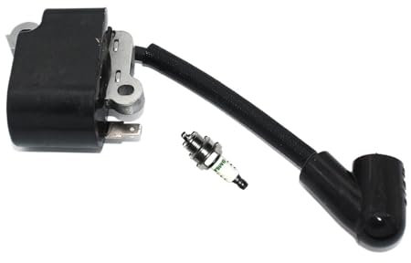 VDFNGFD Ignition Coil Compatible With Husqvarna Chainsaw 136 141 23 26 36 41 240 235 236 230 530039143 545199901 1512330 25310-03