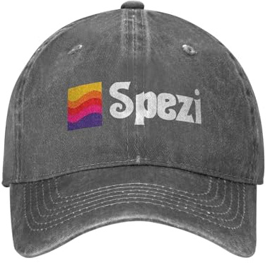Unisex Paulaner Spezi Print Hut Vintage Distressed Denim Hip Hop Y2k Baseballkappe Verstellbar cool