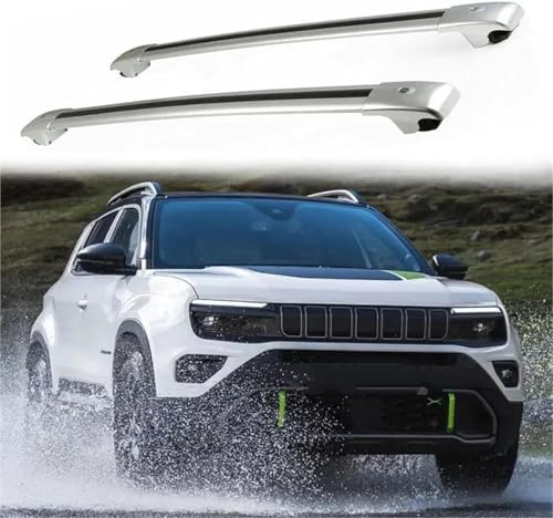 HAVERN Dachträger Gepäckträger für Jeep Avenger 4xe 2024 2025, Dachgepäckträger Querträger Aluminium DachträGer mit Schlössern Relingträger