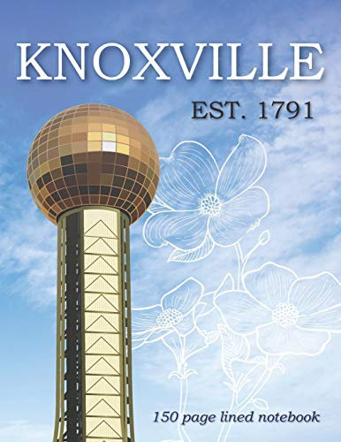 Knoxville EST. 1791: 150 Page Lined Notebook