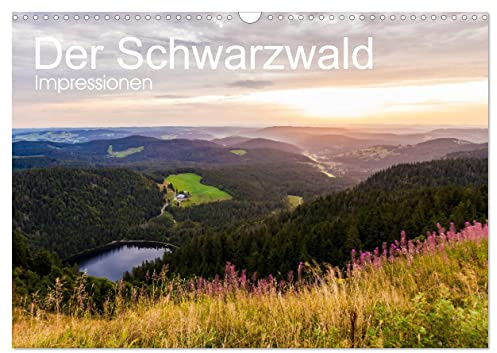 Der Schwarzwald Impressionen (Wandkalender 2026 DIN A3 quer), CALVENDO Monatskalender: Der Schwarzwald in faszinierenden Aufnahmen. (CALVENDO Orte)
