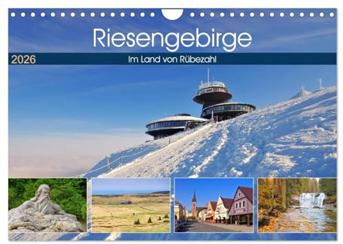 Riesengebirge - Im Land von Rübezahl (Wandkalender 2026 DIN A4 quer), CALVENDO Monatskalender: Bilderreise durch das Riesengebirge (CALVENDO Orte)
