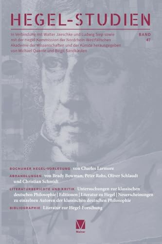 Hegel-Studien Band 47