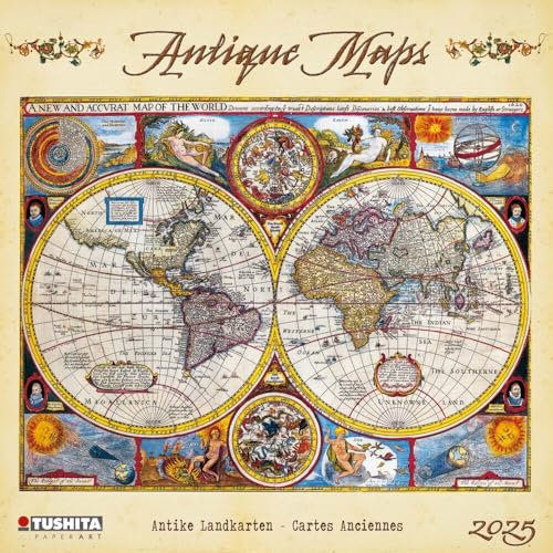 Antique Maps 2025: Kalender 2025 (Media Illustration)