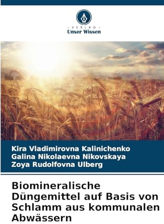 Biomineralische Düngemittel auf Basis von Schlamm aus kommunalen Abwässern: DE