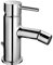 Rubinetto miscelatore bagno Mimo per bidet con piletta di scarico cromo lucido