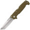 Cold Steel, Taschenmesser, SR1 Lockback Tanto, Klinge: 10,2 cm, tanto, G10, tan, Klappmesser, SV35VN, extended Tang, Daumenpin, Taschenclip, Satin finish