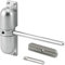Homy Ferme-porte, Surface Mounted Automatique Réglable à Ressort De Fermeture De Porte, 45-60KG (Chrome)