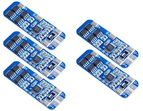 5pcs 3S 10A Lithium 18650 BMS PCM Battery 12V Protection Board