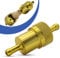Universal Kraftstofffilter 7mm Aluminium Benzinfilter KFZ Auto Motorrad Gold