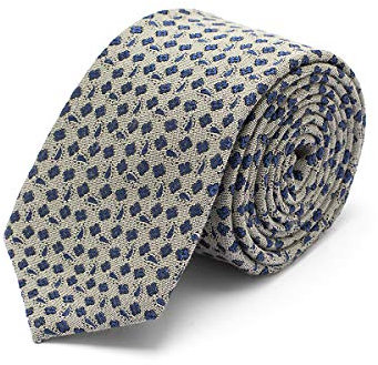 BRERA 67 elegante hellgraue Krawatte aus Seide und Wolle 148 x 8 | Krawatten für Herren | Krawatte Jungen | Accessoires Männer für Jacke und Anzug