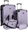 Travelers Club Midtown Hardside Reisegepäck-Set, 4-teilig, Flieder, 4-Piece Set, Midtown Hardside Reisegepäck-Set, 4-teilig