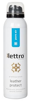 Lettro Spray Protettivo per Pelle Nuova Generazione, Spray Protettivo Ecologico Asciugatura Rapida per Pelle, Pelle Scamosciata e Nabuk, Fatto in Europa, 125 ml