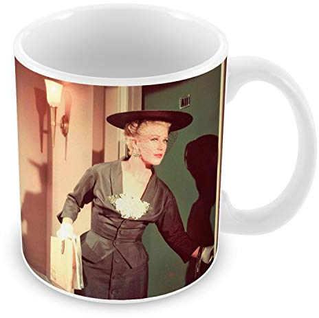 Taza de la estrella famosa Ginger Rogers Cinema Retro Vintage Actriz 7 Viuda Negra