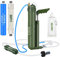 FS-TFC Filtre à eau portable de survie haute précision et grand débit en option 2 en 1 purification de l'eau pour la randonnée, le camping, les voyages et la préparation aux situations d'urgence