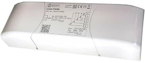 RP-Technik YMOCA-PWM-05 IP20 Casa PWM5 Bluetooth Steuermodul, Maximaler Kombinierter Ausgang 10A, 5 Kanal, 12-24V Ausgang, Weiß