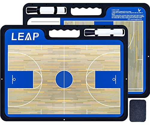Coach Board Basketball Zwischenablage Premium taktische doppelseitige Trainer Marker Board mit Voll oder halbes Feld Trockenlöschmarker Board für Eishockey Baseball Fußball Lacrosse oder Volleyball