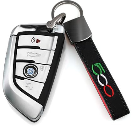 OYDDL Universal Auto Leder Schlüsselanhänger (E)