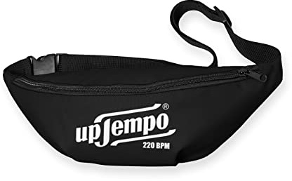 Gabber Hip Bag Uptempo 220 BPM Schwarz