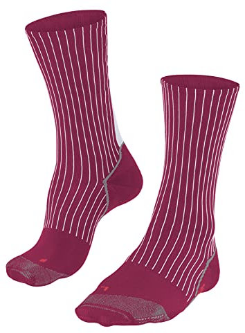 FALKE Unisex Fahrradsocken BC Impulse U SO Funktionsmaterial Antiblasen 1 Paar, Rot (Rose 8564), 42-43