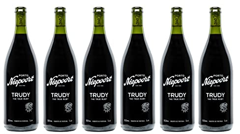 6x 1,0l - Niepoort - Nat' Cool - Trudy - Ruby Port - Vinho do Porto D.O.P. - Portugal - Portwein süß