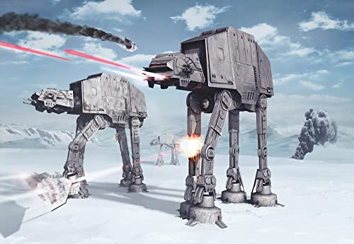 Vlies Fototapete - STAR WARS Battle of Hoth - Größe 400 x 260 cm