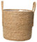 DOITOOL Wicker Plant Basket, 25cm Retro Straw Flowerpot Woven Basket Multipurpose Indoor Plant Planter Home Decor Storage Container