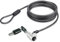 StarTech.com Cavo di Sicurezza per Notebook da 2m Compatibile con Noble Wedge®, Blocco con Serratura a Chiave per Laptop, Cavo antifurto con Chiavi, in Acciaio Resistente ai Tagli (NBLWK-Laptop-Lock)