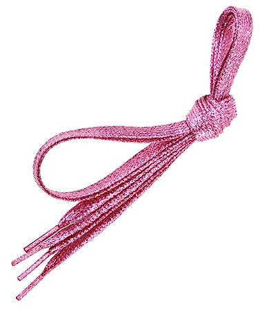 BESPORTBLE Lacets à Paillettes Colorés 1,1 m Lacets Plats Scintillants Pour Baskets Matériau Résistant Bricolage Événements