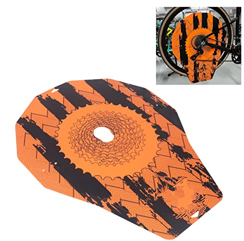 Lot de 2 Freins à Disque pour Housse de Vélo, Prévention des Taches D'huile, Accessoires de Vélo, Résistance à la Chaleur, Nettoyeur de Cha?ne de Vélo, Lavage de Vélo de Montagne(Abstrait)