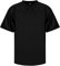 RE-HUO Blank Football Jersey Mesh Praxis Athletic T-Shirt Plain Hip Hop Sport Jersey, Schwarz, Klein