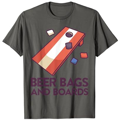 Cornhole Spiel Corn Hole Outfit mit Cornhole Säcke Cornhole T-Shirt