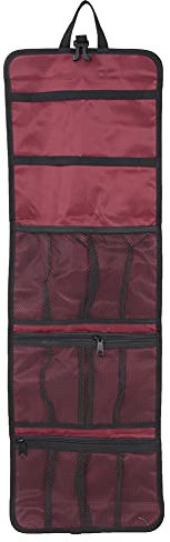 Topyond Purple Red Nylon Outdoor Rock Ice Climbing Mountaineering Equipment Storage Bag Quick Hanging Pouch Durable, Versatile, and Stylish Gear Organizer for Outdoor Enthusiasts