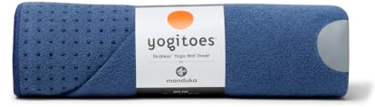Yogitoes Yogamatten-Handtuch – leichte, schnell trocknende Mikrofaser, rutschfeste Technologie, Verwendung für Hot Yoga, Vinyasa und Power, 180 cm, Mond
