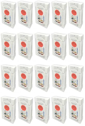 20x Kühlschrank Entfeuchter Trockner Box gegen Gerüche Feuchtigkeit & Schimmel Lufterfrischer Geruchsentferner