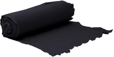 vidaXL Geotextil Vlies, Drainagevlies für Gartenarbeiten, Gartenvlies Unkrautvlies für Filtration Trennzwecke, Teichvlies Trennvlies, Schwarz 1x150m Polyesterfaser