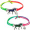 2 Stk Stimmungsarmband mit Pferdeanhänger, Farbwechsel Pferdearmband,Kindergeburtstag Gastgeschenke, Regenbogenfarben Stimmungsarmband, für Jungen & Mädchen