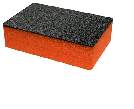 Shadow Foam Insert Pack Made for Peli 1120 - Cut and Peel Foam Inserts for Peli Cases | Camera Storage, Photography Organisation Orange / 50mm