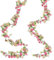 Zythrem Set 2pcs Blumengirlande Deko Blumenranken Künstlich Kirschenblüten Deko Künstliche Blumen Im Freien Hängend Kunstblumen Für Party Hochzeit Garten Zimmer Ostern Frühling Girlande