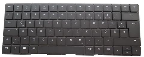 RTDPART Laptop Keyboard For RAZER Blade 16 RZ09-05102 RZ09-05102GN4 German GR Black Without Frame With Backlit