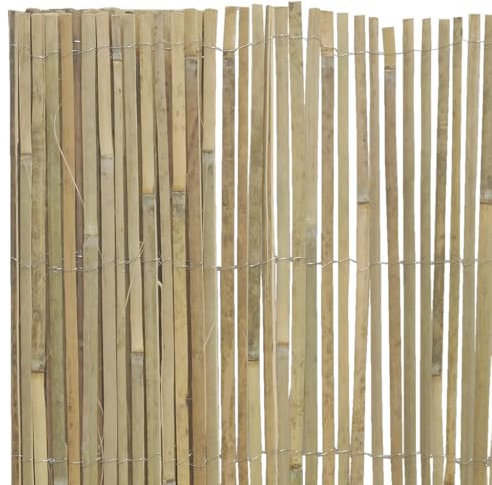 Canisse en bambou naturel - 1 x 5m [A l'unité]