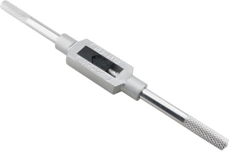 YHXiXi Silber M3-M12 Verstellbarer Windeisen Griff 1/16 Zoll-1/2 Zoll Reibahle Professionelles Gewindeschneidwerkzeug