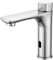 JZWCHQ Smart Spazzolato Oro in Ottone lavandino Rubinetto touchless touchleless Bacino Rubinetto Mixer Acqua Fredda Mixer Batteria Alimentazione a Foro Singolo Oro
