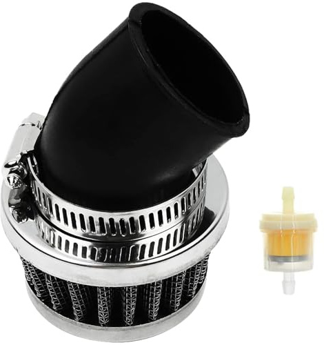 BOLOJAU 50 cc Filtro aria da 35 mm per 70 cc 90 cc 110 cc e 125 cc per Chinese motori per Tao Tao per Coolster per Apollo per Kazuma per Sunl ATV Quad 4 ruote Go-Kart Dirt Bike Minimoto Dune Buggy