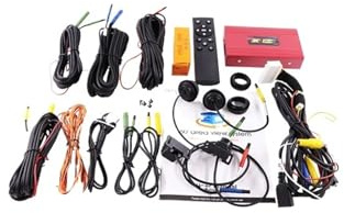 Universal 3D 360 Panorama Kamera Vogel Ansicht 4 Kanal DVR 1080P HD Nachtsicht Einparkhilfe Surround Rückansicht Monitor Kit
